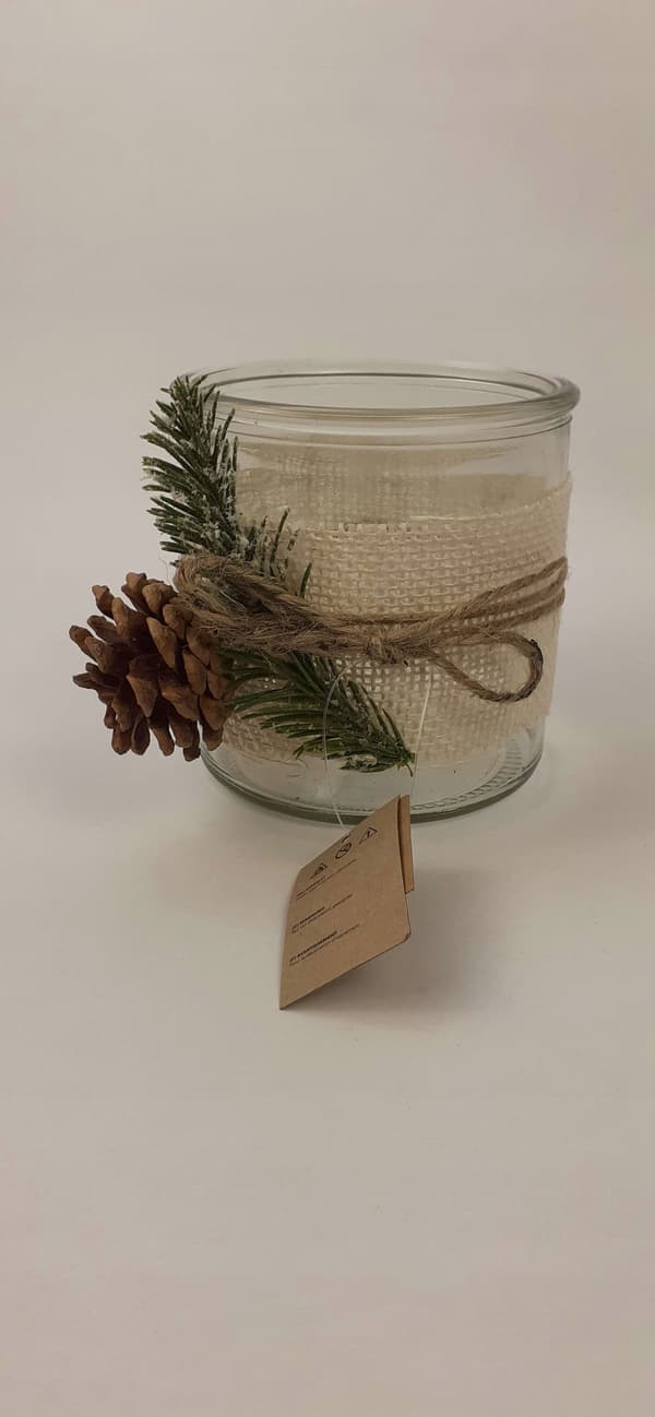 DIJK 2 kynttilänjalkaa "Hyvää joulua", 8 cm
