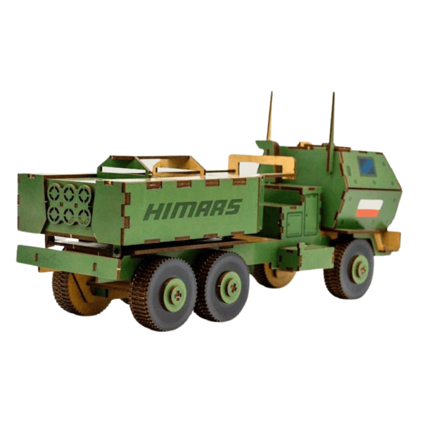 Militärfordon träpussel 3D-modell militärset 00637