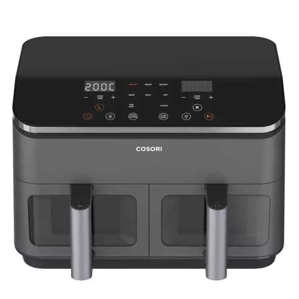 Airfryer COSORI Dobbeltkurv Sort