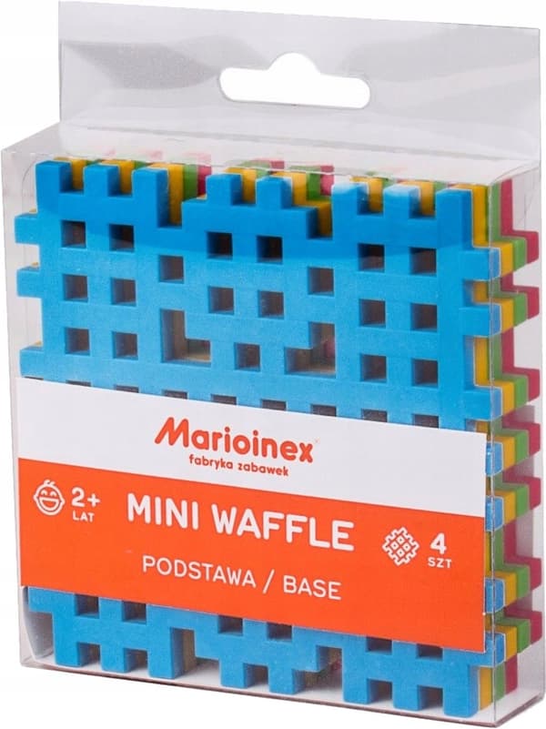 Mini WAFFLI-underlag, farver: brun, blå, grøn, orange