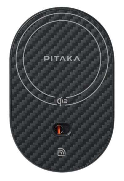 Ladestation PITAKA MagEZ Pro 2 Qi2 Vent Sort-grå