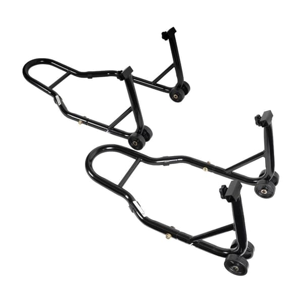 Motorcykellift for + bag 6ON universal foldbar (sort, 2 stk.)