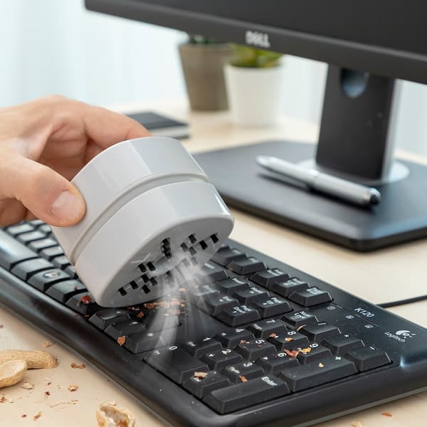 Innovagoods trådlöst minitangentbordsdammsugare