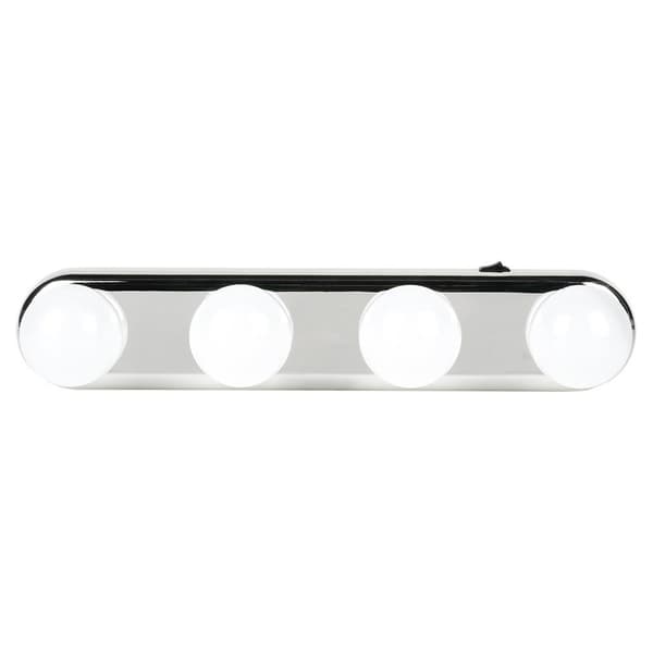 Lampor för spegel 4 LED med sugproppar 30,5 cm