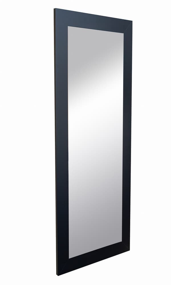 Spejlprofil 70/15, udvendige mål 50x120 cm, Sort