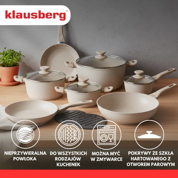 KLAUSBERG KB-7959 12 MARMORIKEITTOASTIAN SARJA