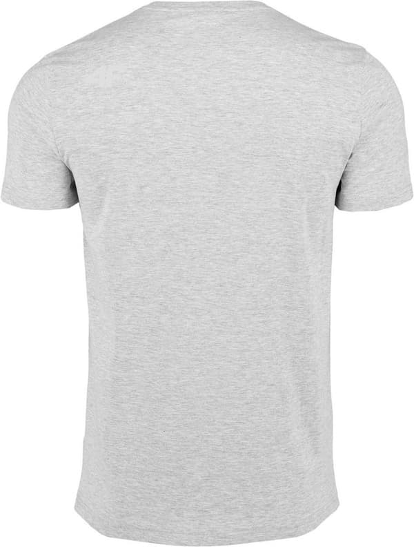Herr-T-shirt4F M536 cool ljusgrå M