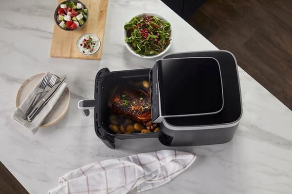 Frituregryde uden olie Air fryer NINJA MAX PRO AF180EU Sort