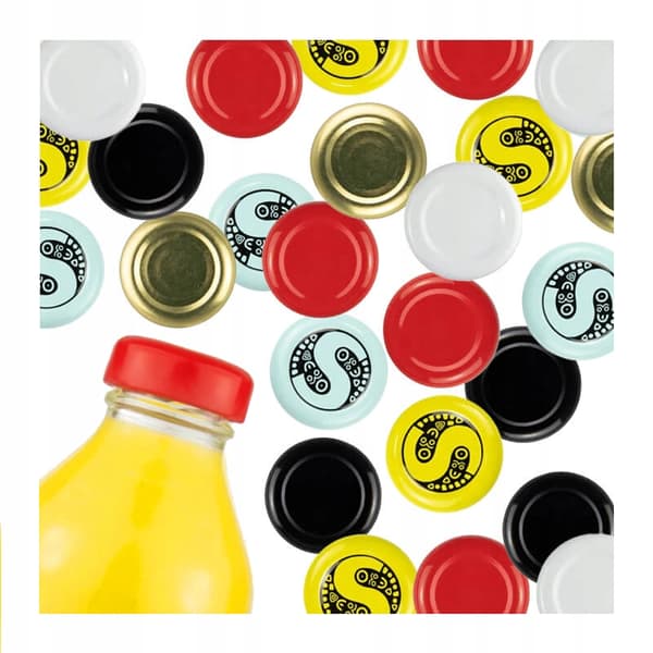 50x JUICEFLASKE 330ml + LÅG
