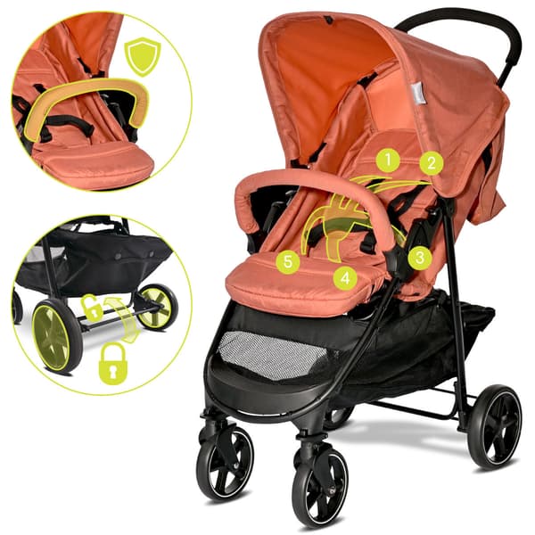 Lorelli Rom - Rom | Ginger barnvagn