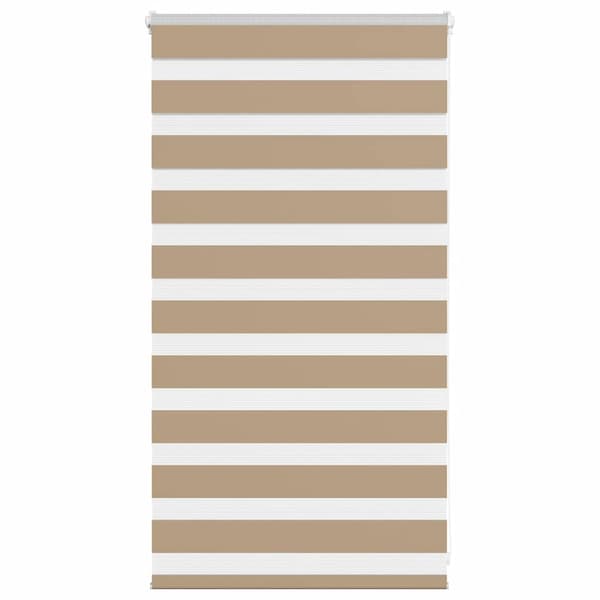 vidaXL Zebra rullegardin, 75x100 cm, stofbredde 70,9 cm, polyester