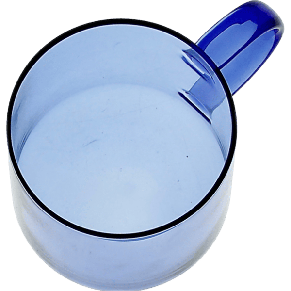 GLASKOP TIL KAFFE OG TE 310 ml. 8,7 cm BLÅ