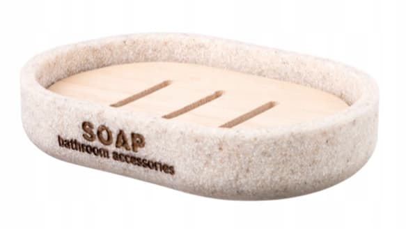 Dakar tvålkopp, beige