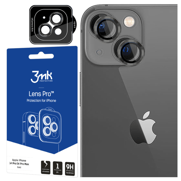 Apple iPhone 14 - 3mk Linsskydd Pro Grafit