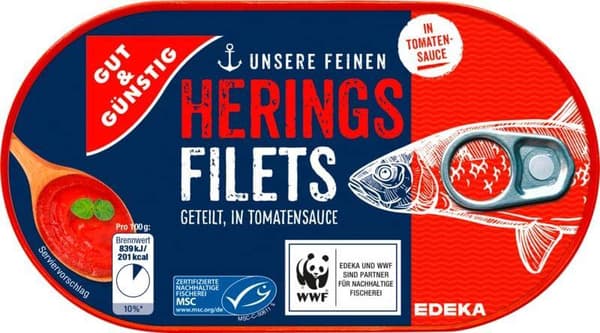 G&G Sillfiléer i tomatsås 200 g