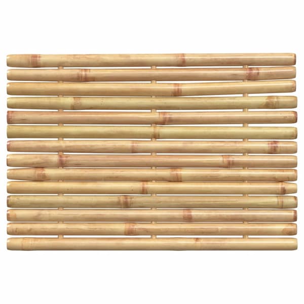 vidaXL bademåtter, 2 stk., 50x35 cm, bambus