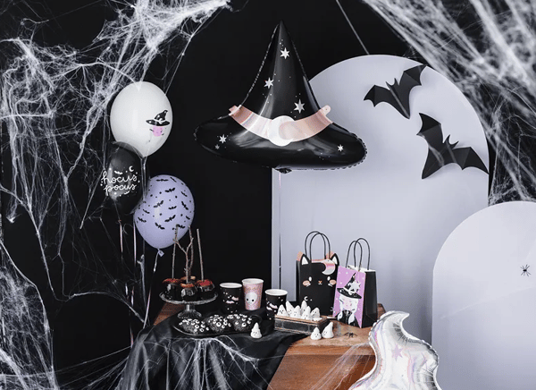 Musta kissa Halloween-lahjakassi 1 kpl.