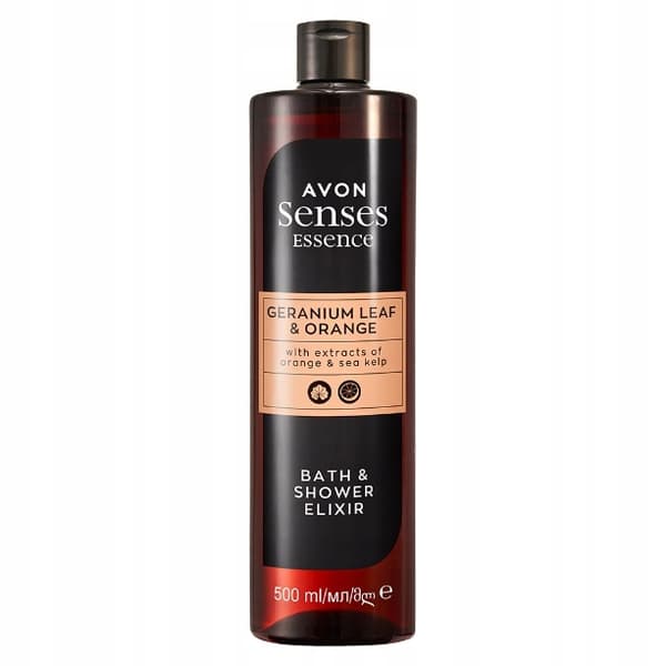 Avon - Bad- och duschgelixir med geraniumblad och apelsin 500ml