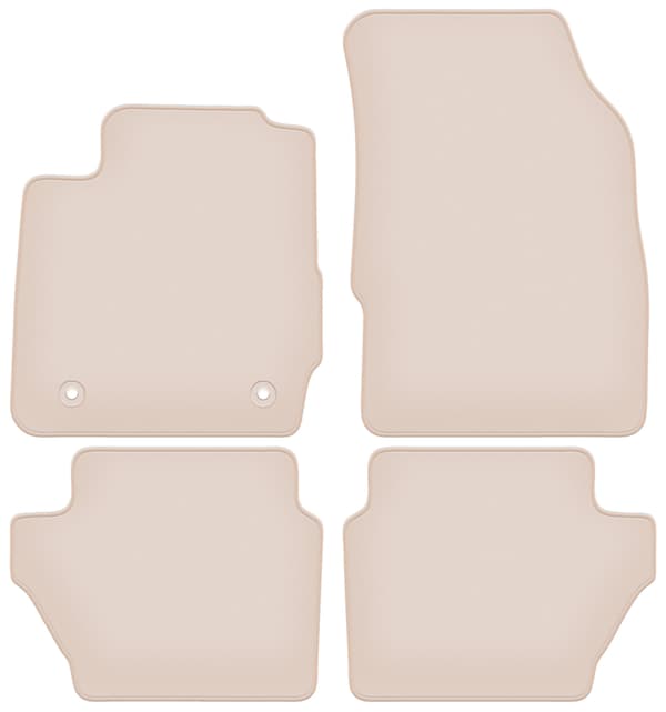 premium beige måtter til Ford Fiesta MK7 hatchback 2011-2017