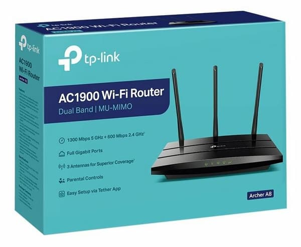 TP-LINK Archer A8 trådlös router