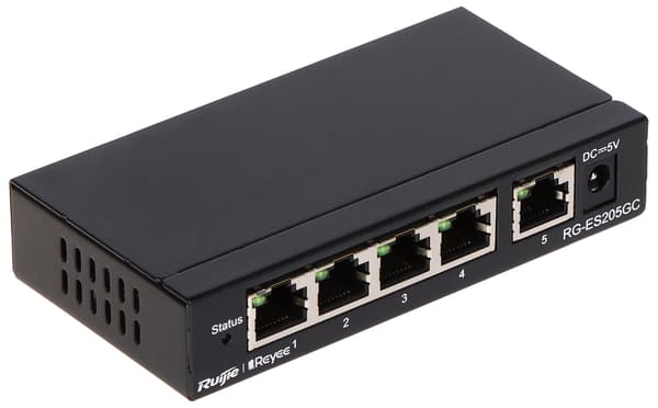 SWITCH RG-ES205GC 5-PORT REYEE