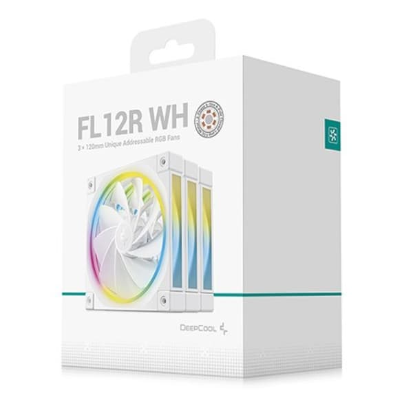 DeepCool FL12R WH 3-i-1-fläkt
