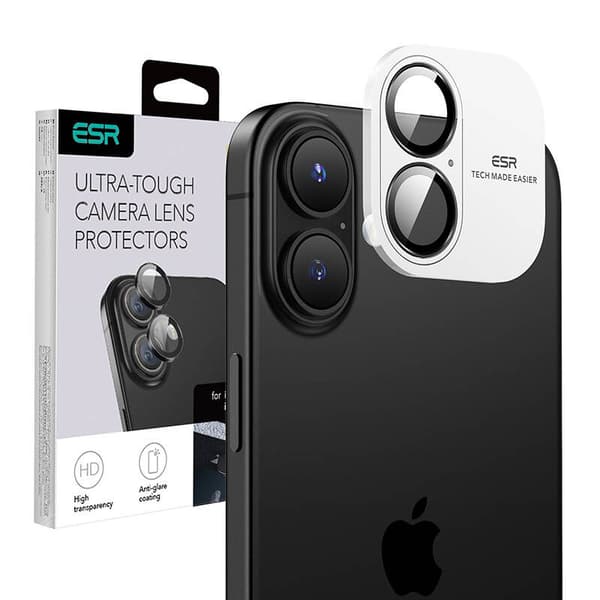 ESR Armorite iPhone 16/16 Plus -linssinsuojalasi