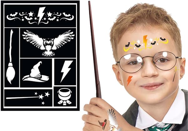 Harry Potter -velhon meikkimaalausmalli