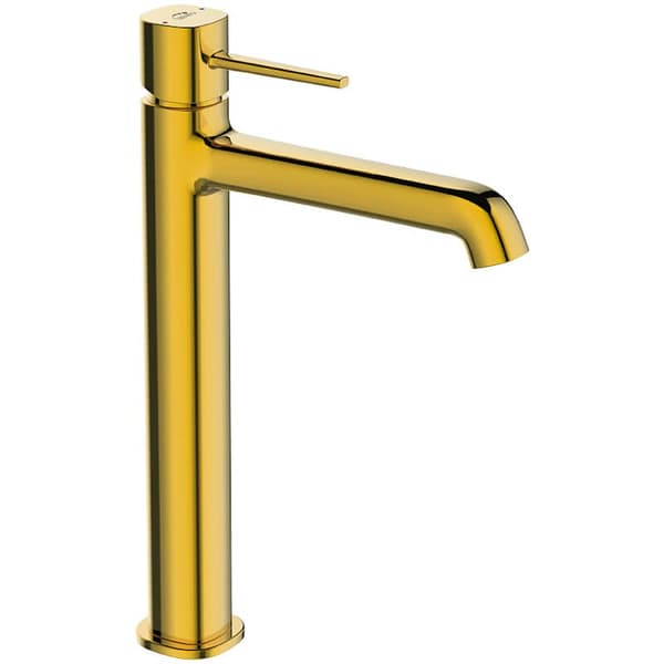 Gulvstående guld vaskarmatur Pola