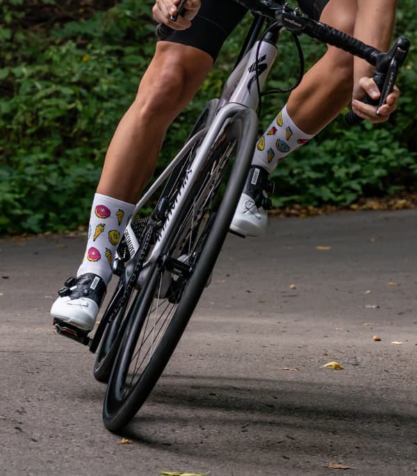 Donuts cykelsokker L: 42 - 44