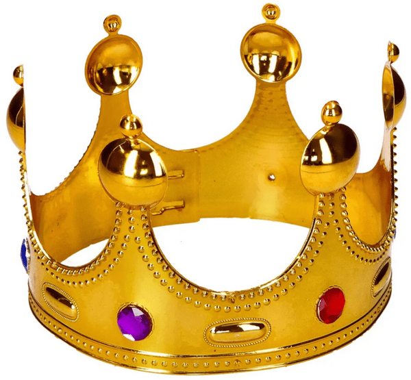 Dronning Kong Prinsesse Guld Børnekrone