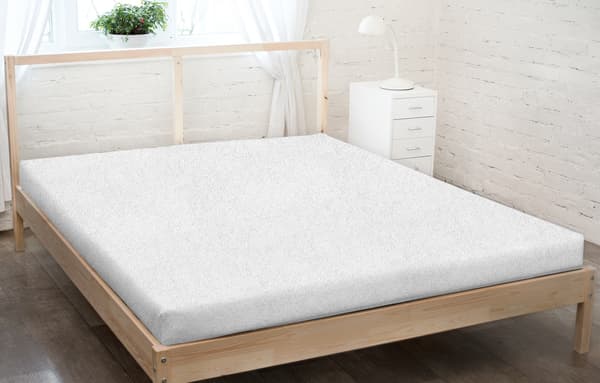 Frottélagen 90x200 hvid TYK