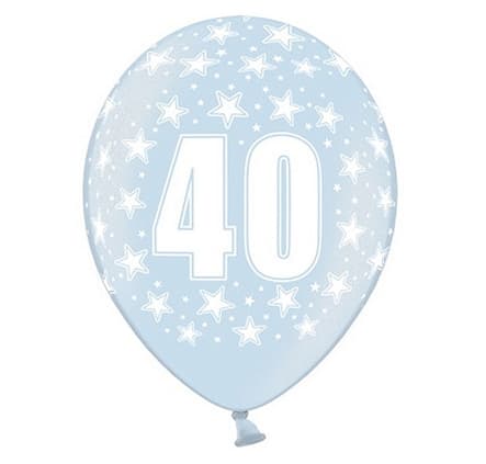 Ballonger med 40-årstryck, 1 st.