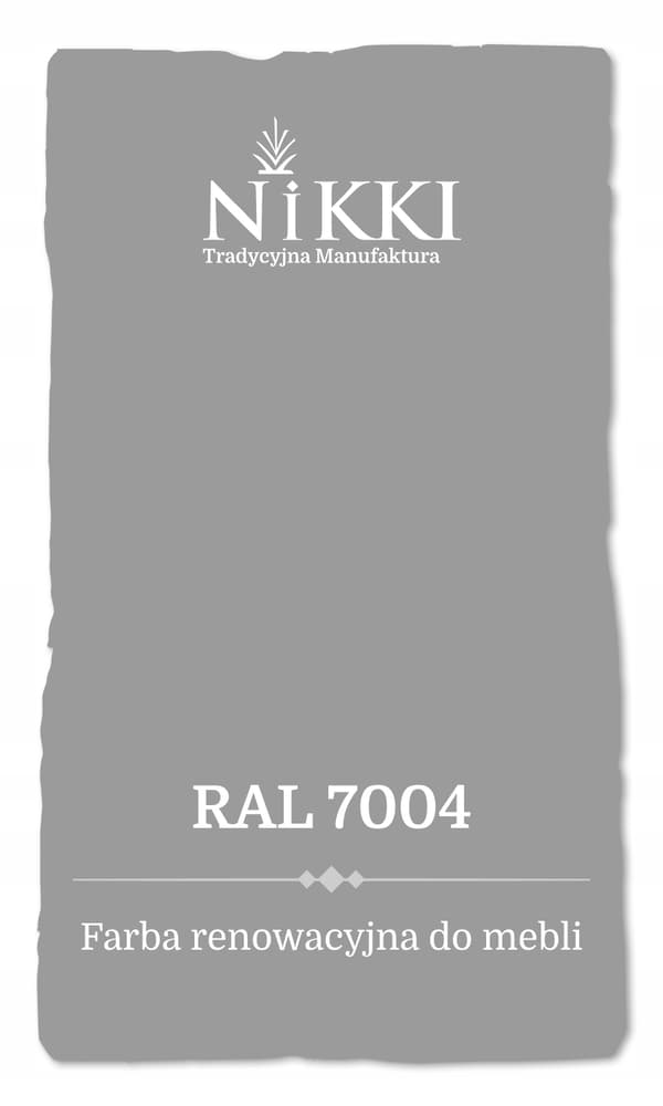Maling til køkkenfronter Signalgrå RAL7004 blank 2,5L