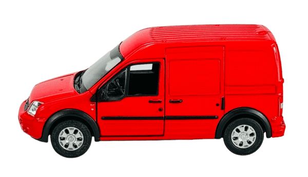 Welly Ford Transit Connect punainen 1:34 43631
