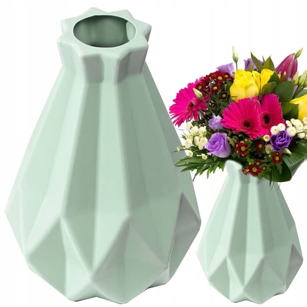 VAS för blommor plast 60 st