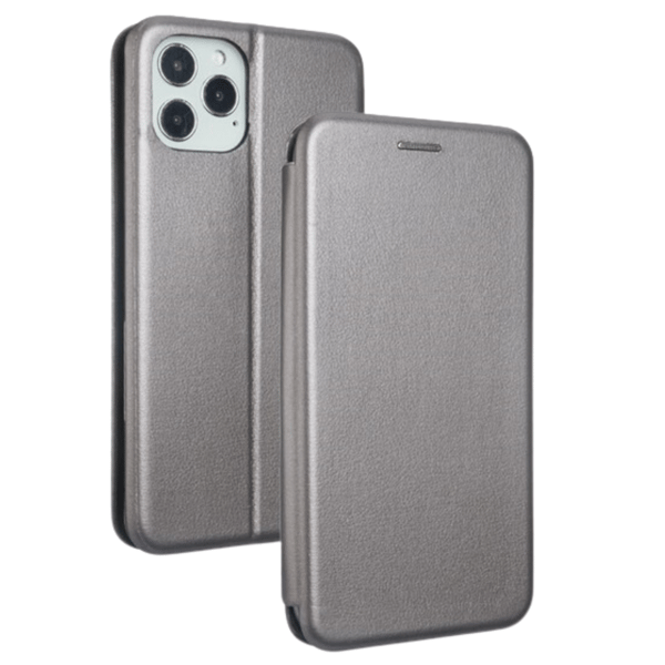 Beline Book Magnetisk Etui iPhone 12/12Pro 6.1 Stål