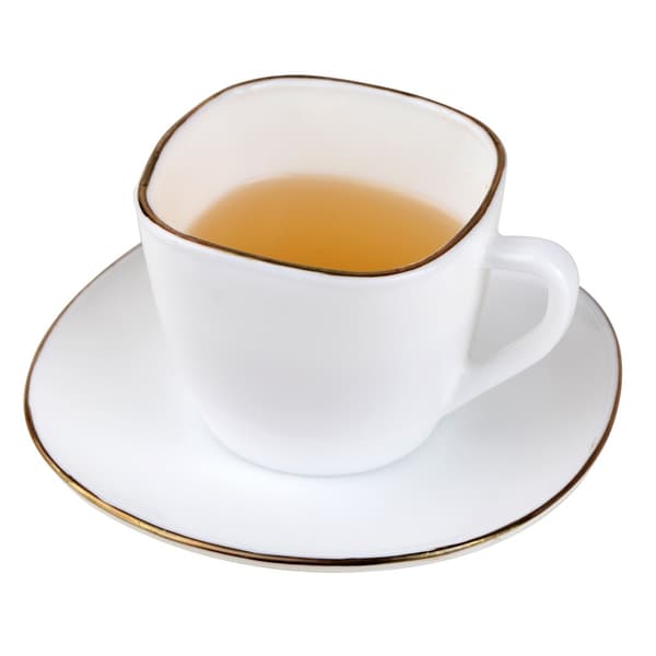 KINGHOFF OPAL KH-1930 KAFFE SÆT MED 6 KOPPER MED UNDERKOPPER