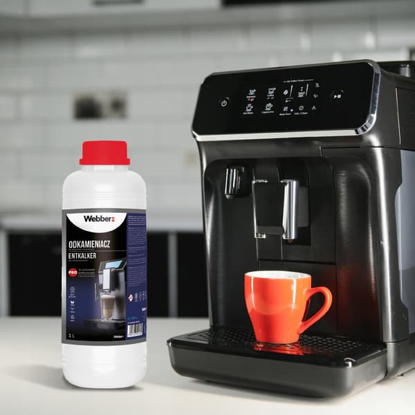 Stark flytande avkalkningsmedel 2L Universal Stor Webber för espressomaskiner -2000ml