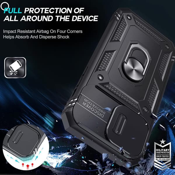 ETUI TIL IPHONE 14 PRO MAX 6,7' 2X GLAS SKÆRMBESKYTTER
