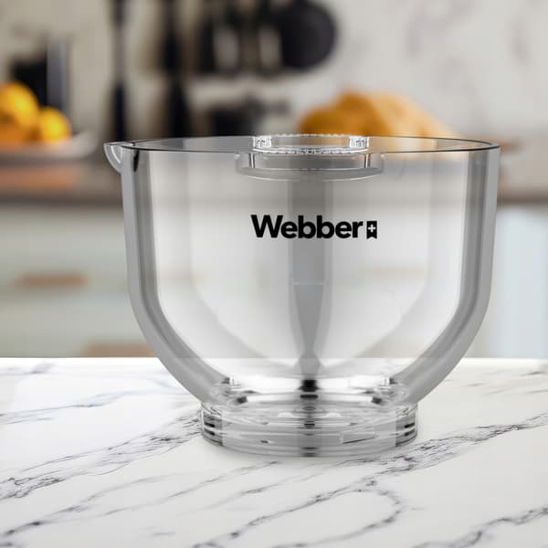 5L glasskål til Webber SM15 / SM16 foodprocessor - original reserveskål