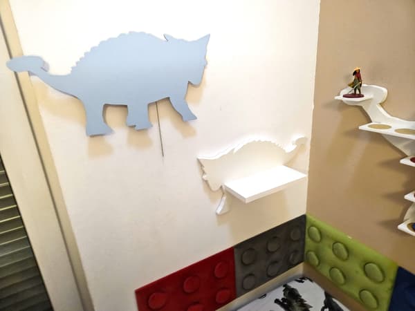 Dinosaurus-Ankylosaurus Prestige Shelf