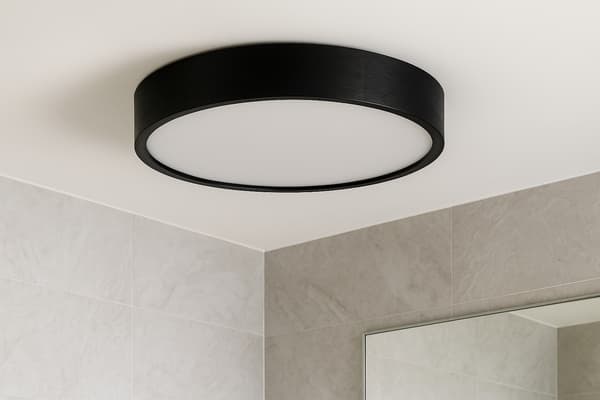 Loftlampe LEJA Plafon 475 sort til stue køkken badeværelse stilfuld