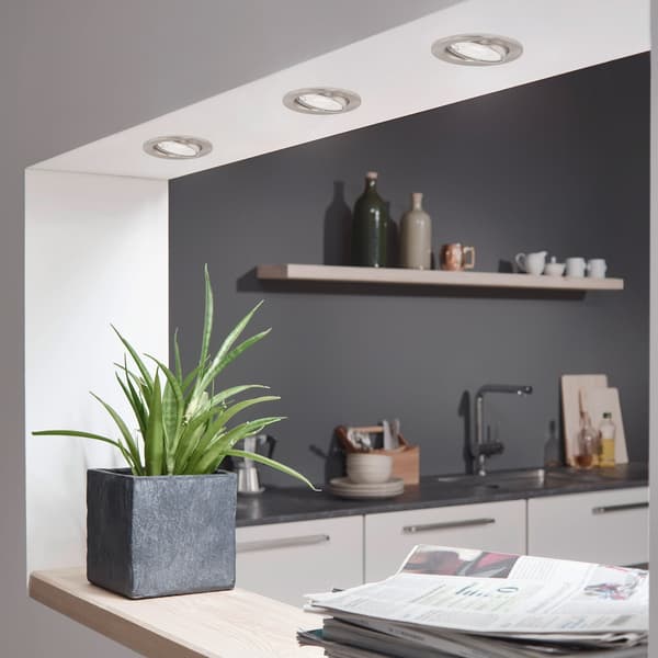 3x LOFTSLAMPE - LED 5W - GU10 - FARVEVARIABEL