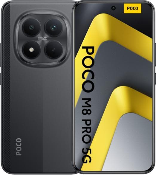 POCO M8 Pro 5G Smartphone 12/512GB Svart