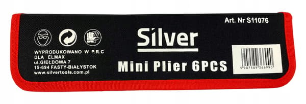 Mini raka förlängda klipptänger 125mm - 6 st
