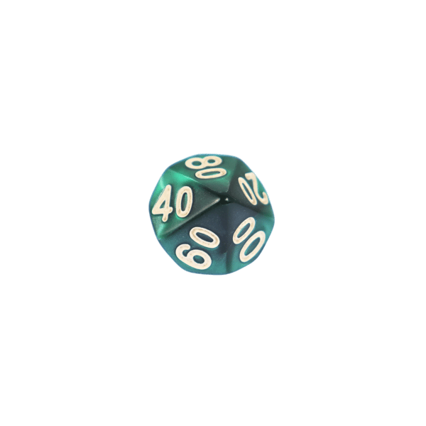 RPG terninger Ti-sidede D10 terninger 00-90 Runehammer