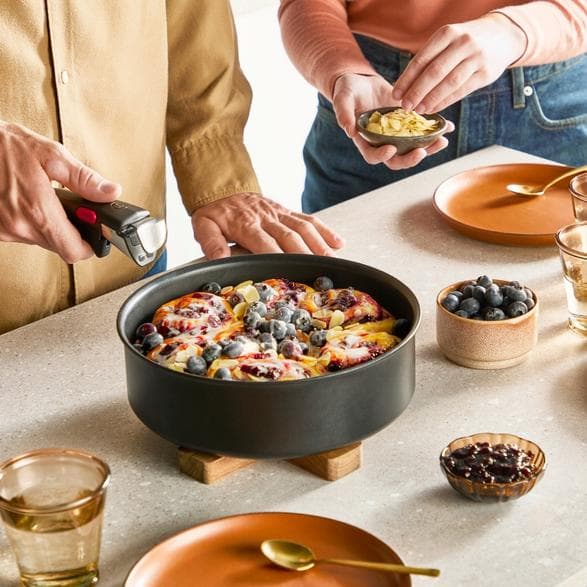 Tefal Ingenio Excellence+ Sæt med pander 3 dele 24/28 cm P0009553 Sort