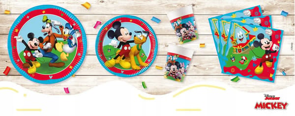 Mickey Mouse fødselsdagskagelys 12 stk.