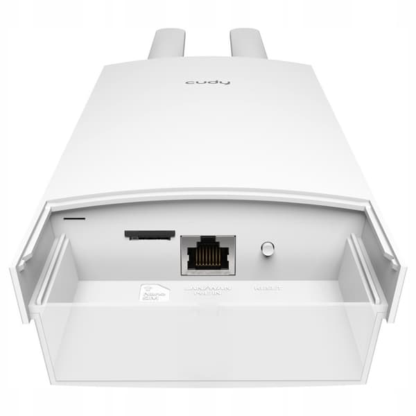 CUDY LT700 utomhusrouter för 4G/5G, vit, IP65, Wi-Fi 5